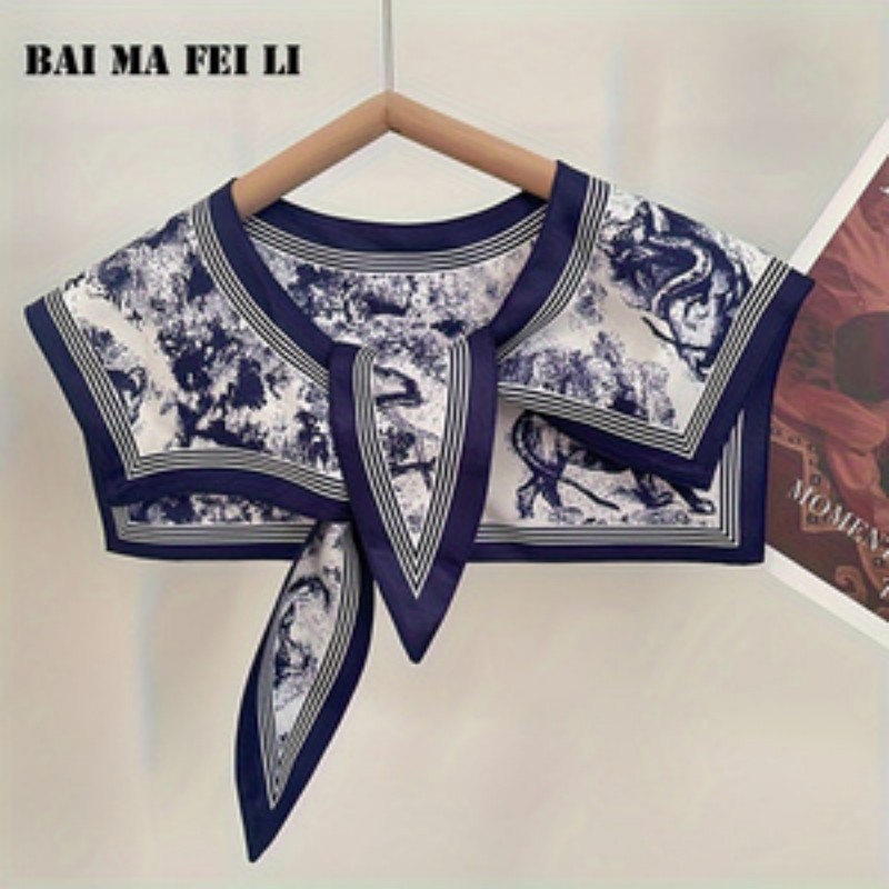 Women's Versatile Silk Scarf S - Blouse Off Shoulder recension och pris
