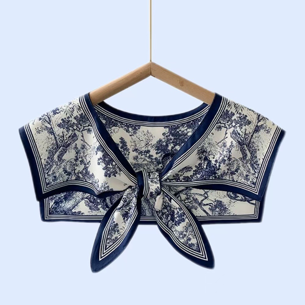 Women's Versatile Silk Scarf S - Blouse Off Shoulder recension och pris