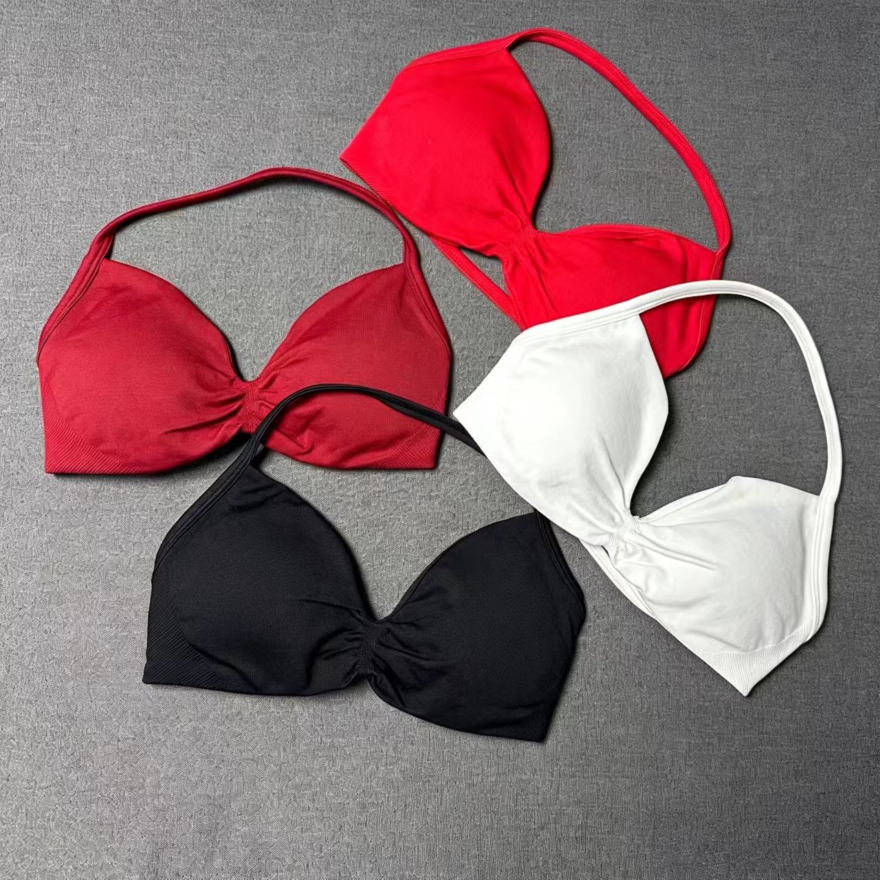 DF Sports Bra Push Up Strappy  - Crop Top Crochet recension och pris