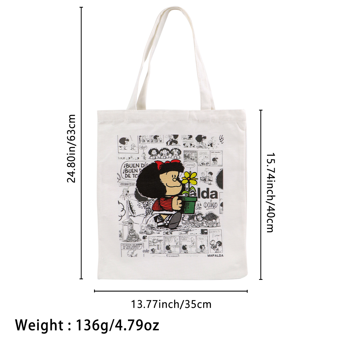 Fashion Canvas Tote Bag Women  - Tote Bag Beach recension och pris
